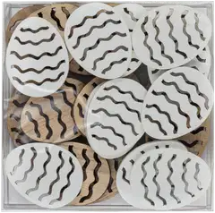 Pikkupuukoriste muna 24 kpl - 3