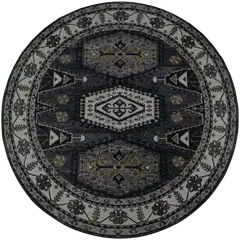 Jysmä matto Daria Ø 160cm antrasiitti - 1