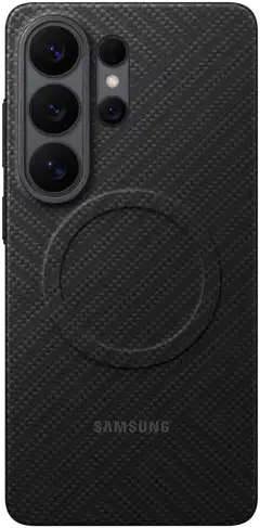 Samsung suojakotelo Galaxy S26 Ultra Carbon Magnet -Qi2 musta - 1