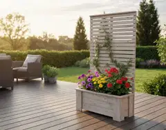 Seinäkelaatikko, vaalean harmaa 147x80x33 cm - 4