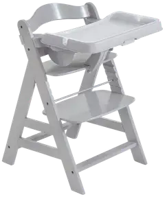 Hauck tarjotin syöttötuoliin Alpha Tray harmaa - 8