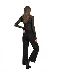 WKLY. naisten mesh-trikoopusero 213W362669 - black - 3