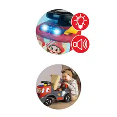 Smoby  Ride-on paloauto, jossa valo- ja äänitoiminto - 5