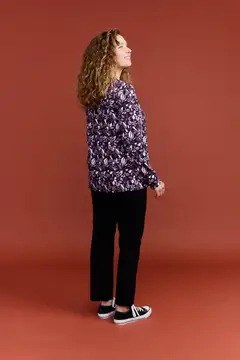 Finlayson naisten trikoopaita Rio - AOP - 4