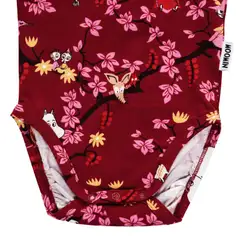 Martinex Muumi vauvojen body Kiipeilypuu 588437 - burgundi - 2