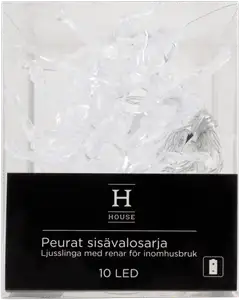 House sisävalosarja peurat 10 lediä - 2