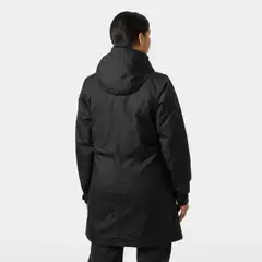 Helly Hansen naisten kevytvanutakki Vancouver Ins Raincoat - BLACK - 4