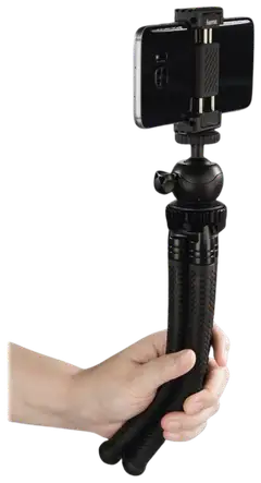 Hama FlexPro jalusta älypuhelimille, GoPro- ja digikameroille, 27cm musta - 6