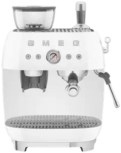 Smeg espressokeitin myllyllä valkoinen EGF03WHEU - 3