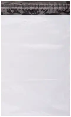 Luontevat postituspussi240x450 mm valkoinen tarrasuljenta 100 kpl - 2