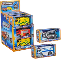 Teamsterz Sreet Kingz Emergency Trucks Friction -ajoneuvo - 1