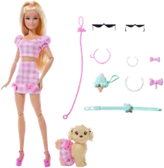 Barbie Twinning Looks Nukke Ja Lemmikki V.Pun - 2