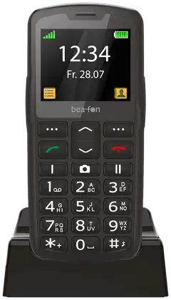 Beafon Puhelin SL260 LTE musta-hopea - 3