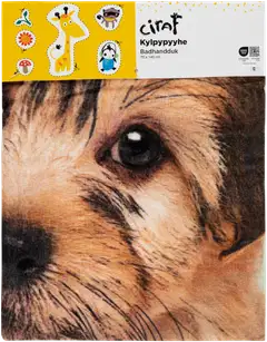 Ciraf lasten kylpypyyhe Doggy 70x140 cm - 4