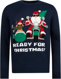 TEX miesten jouluneule Noel I992597 - Navy - 1