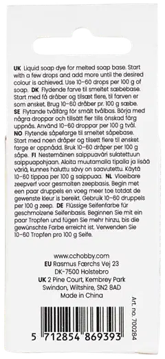 Creativ Company saippuaväri, kyyhkynharm, 10 ml - 3