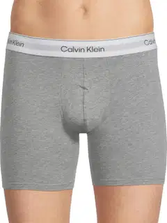 Calvin Klein miesten bokserit 3-pack - grey/white/black - 8