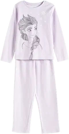 Frozen lasten velourpyjama I288060 - MAUVE - 2