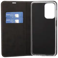 Wave Book Case, Samsung Galaxy A23 5G, Ruusukulta - 3