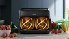 Philips airfryer NA150/00 EU Dual Basket musta - 4