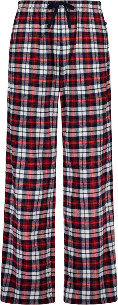 House naisten joulupyjama 212H382520 - red check - 3