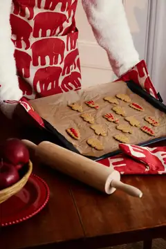 Finlayson patakinnas Elefantti 15x30 punainen/beige - 2