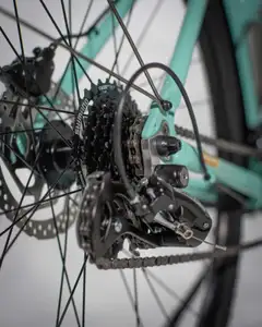 Insera Reflex 28" retkipyörä 24-vaihdetta runko 48 cm pastellin sininen - 4