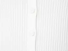 WKLY. naisten ribbineuletakki 213W000152 - Off white - 5