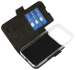 Wave MagSafe-yhteensopiva Book Case -puhelinkotelo Apple iPhone 18 Pro/Apple iPhone 17 Pro smoky sangria - 5