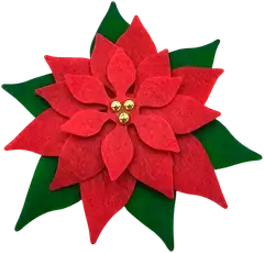 J.K. Primeco Huopakoriste Joulutähti punainen 5kpl - 3