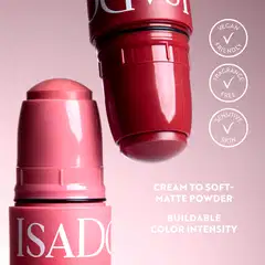 IsaDora The Blush Stick Cream-to-Powder 62 True Raspberry 5,5 g - 64 Proud Rose - 2