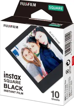 Fujifilm pikakameran filmi Instax Square film 10 kuvaa musta kehys - 1