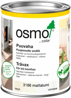 Osmo Color 750ml puuvaha 3186 mattalumi - 1