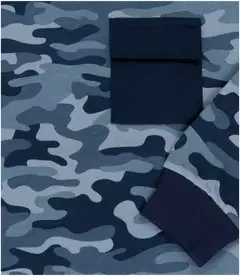 Ciraf lasten collegepaita 25PC264012 - camo aop - 3