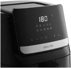Sencor air fryer kiertoilmakypsennin SFR 6550BK musta - 4