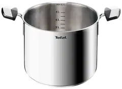 Tefal Emotion Plus pinnoittamaton teräksinen pastakattila 22 cm/6,4l + kansi E3286145 - 3