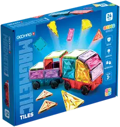 Geomag Magnetic Tiles Gems vehicles -rakennussetti - 2