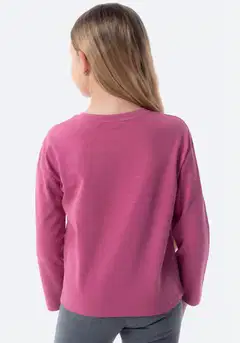 TEX lasten trikoopaita I993948 - PINK DARK - 2