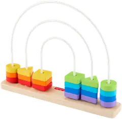 Fisher-Price Wood Pujottelulelu Sateenkaari - 2