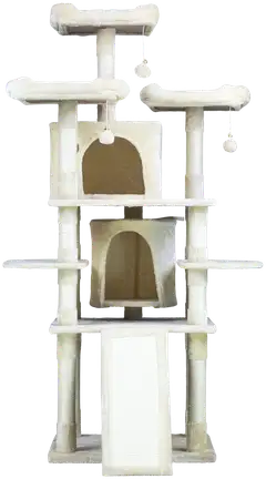 Trekker kissan kiipeilypuu Tower 170 cm beige - 1