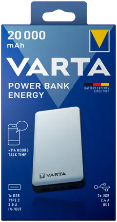 Varta Power Bank Energy 20000mAh - 1