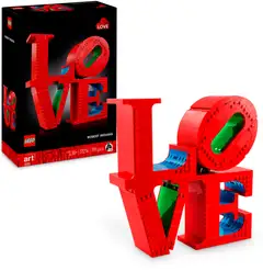 LEGO® Art LOVE, Lahja pariskunnille, Sisustusesine 31214 - 1