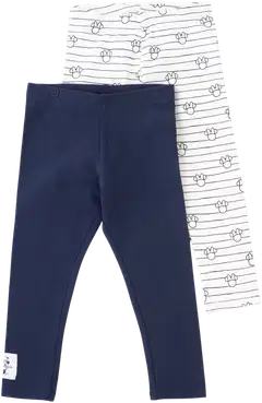 Disney vauvojen leggingsit Minni Hiiri I286849 2-pack - NAVY - 1