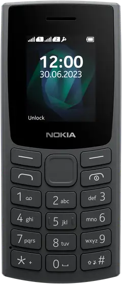 Nokia 105 peruspuhelin hiilenharmaa - 1