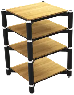 Norstone Spider Base 120 alustataso musta/bambu - 2