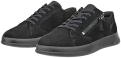 Ecco naisten kävelykenkä Move ZIP tennari - Black/Cravel - 3