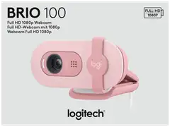 Logitech Webbikamera Brio 100 - ruusu - 2