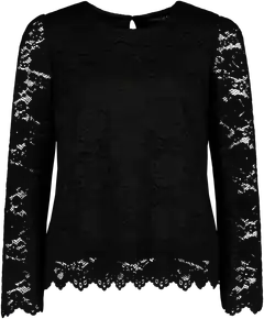 London Fog naisten pitsipusero 228L402512 - Jet Black - 1