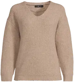 House naisten neulepusero soft 213H264012 - Beige - 2