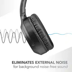 MusicSound langattomat vastamelukuulokkeet Nimbus musta - 2